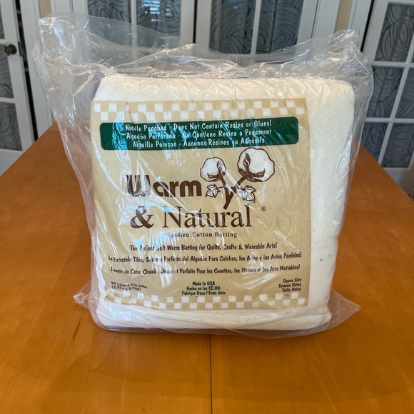 Warm & Natural Office Warm Natural Cotton Quilt Batting Poshmark